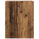 vidaXL Fali Szekrények 2 pcs Régi fa 69,5 x 34 x 90 cm Faanyag