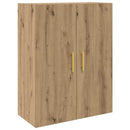 vidaXL Fali szekrény 2 pcs Artisan tölgy 69,5 x 34 x 90 cm Faanyag