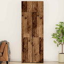 vidaXL Tárolószekrény 2 pcs Öreg fa 80 x 42,5 x 225 cm