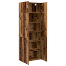 vidaXL Tárolószekrény 2 pcs Öreg fa 80 x 42,5 x 225 cm