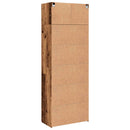 vidaXL Tárolószekrény 2 pcs Öreg fa 80 x 42,5 x 225 cm