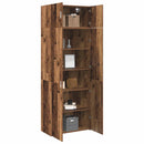vidaXL Tárolószekrény 2 pcs Öreg fa 80 x 42,5 x 225 cm