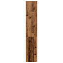 vidaXL Tárolószekrény 2 pcs Öreg fa 80 x 42,5 x 225 cm