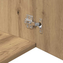 vidaXL Tárolószekrény 2 pcs Artisan tölgy 80 x 42,5 x 225 cm