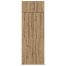 vidaXL Tárolószekrény 2 pcs Artisan tölgy 80 x 42,5 x 225 cm