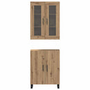 vidaXL Magasfiú kézműves tölgy 69,5 x 34 x 180 cm Faanyag