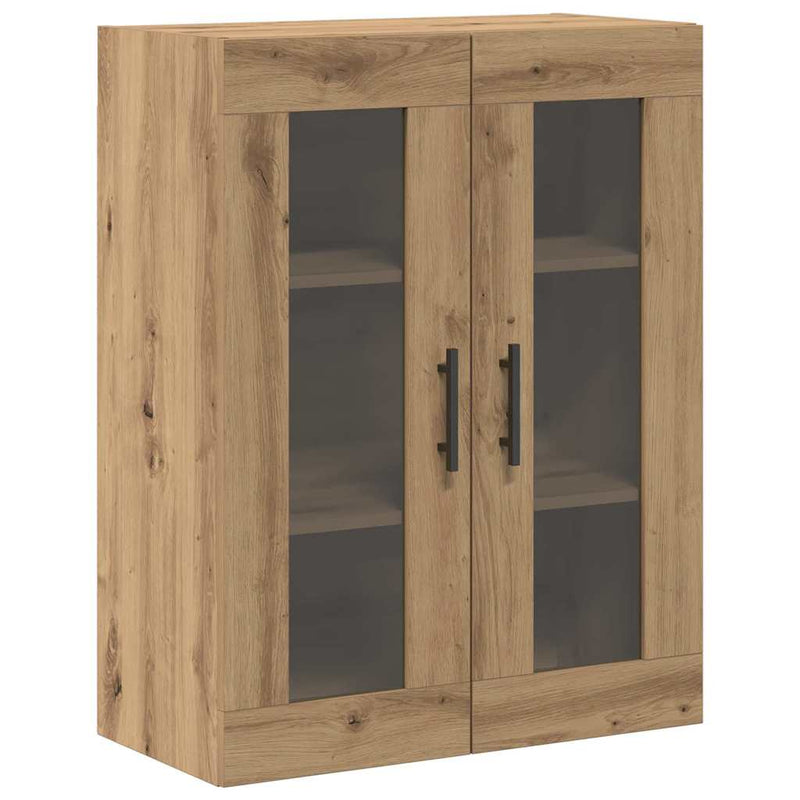 vidaXL Magasfiú kézműves tölgy 69.5 x 34 x 90 cm Faanyag