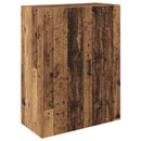 vidaXL Fali szekrény 2 pcs Öreg fa 69,5 x 34 x 90 cm Faanyag