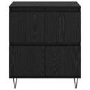 vidaXL Oldalszekrények 2 pcs Musta tammi 120 x 35 x 70 cm Faanyag