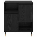 vidaXL Oldalszekrények 3 pcs Musta tammi 180 x 35 x 70 cm Faanyag