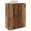 vidaXL Fali Szekrények 2 pcs Régi fa 69.5 x 34 x 90 cm Faanyag