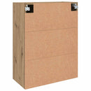 vidaXL Fali szekrény 2 pcs Artisan tölgy 69,5 x 34 x 90 cm Faanyag