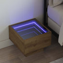 vidaXL Tárolószekrény kézműves tölgy 40 x 40 x 30 cm