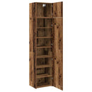 vidaXL Tárolószekrény Régi fa 50 x 41 x 225 cm Faanyag