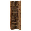 vidaXL Széf 2 pcs Öreg fa 50 x 41 x 225 cm