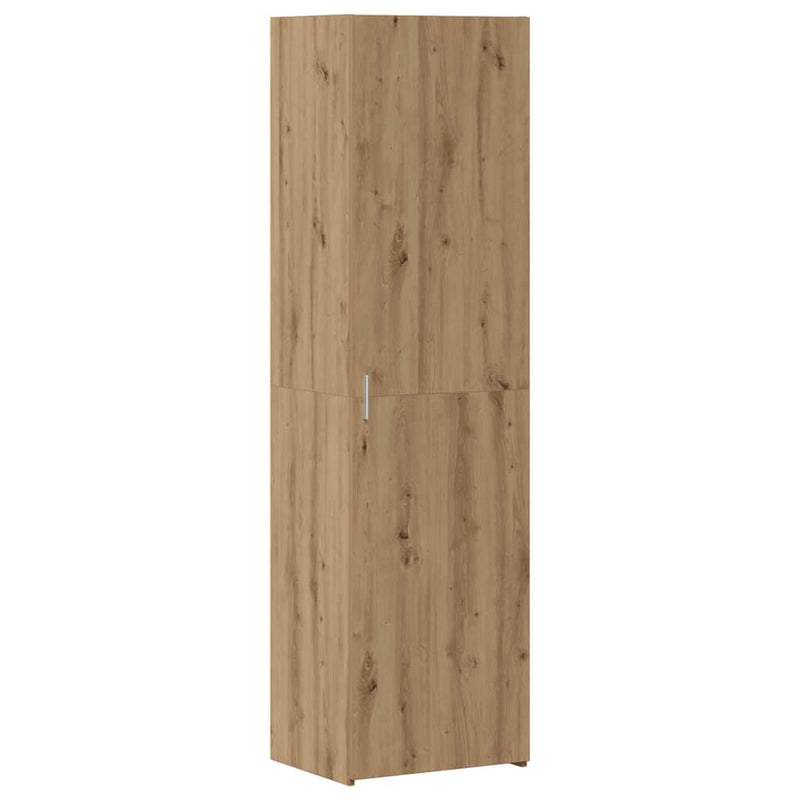 vidaXL Tárolószekrény kézműves tölgy 50 x 41 x 225 cm Faanyag
