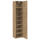vidaXL Széf 2 pcs Artisan tölgy 50 x 41 x 225 cm