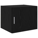 vidaXL Széf 2 pcs Fekete tölgy 50 x 41 x 225 cm