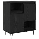 vidaXL Széf 3 pcs Fekete tölgy 60 x 35 x 70 cm