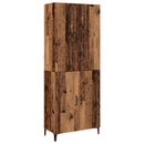 vidaXL Magasfiú 2 db Régi fa 69,5 x 34 x 180 cm Szerelt Fa