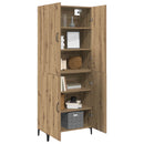 vidaXL Magasfiú 2 pcs Artisan tölgy 69,5 x 34 x 180 cm Faanyag