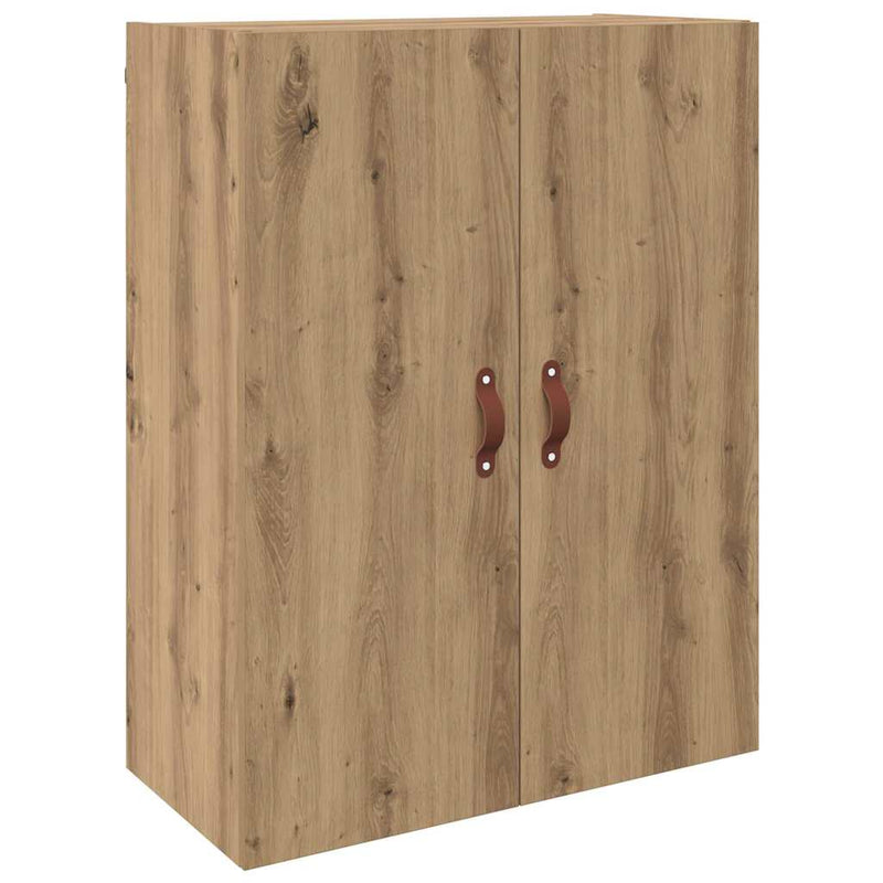 vidaXL Fali Szekrények 2 pcs kézműves tölgy 69.5 x 34 x 90 cm Faanyag