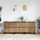 vidaXL Széf 3 pcs Artisan tölgy 60 x 35 x 70 cm