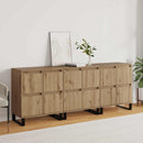 vidaXL Széf 3 pcs Artisan tölgy 60 x 35 x 70 cm