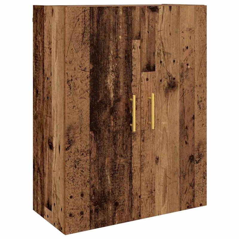 vidaXL Magasfiú Régi fa 69.5 x 34 x 180 cm Faanyag