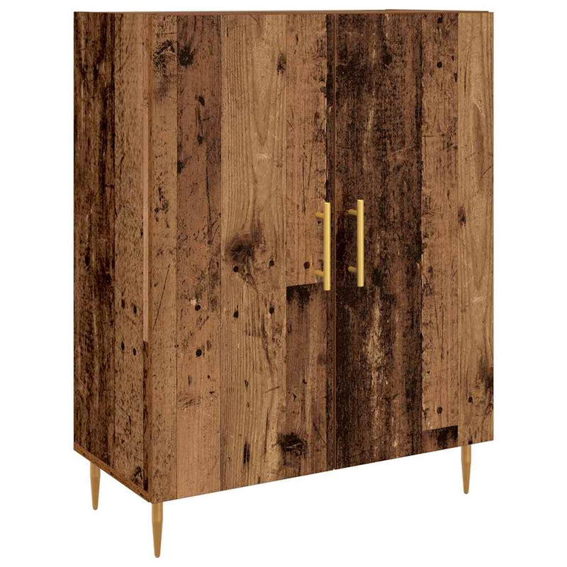 vidaXL Magasfiú Régi fa 69.5 x 34 x 180 cm Faanyag