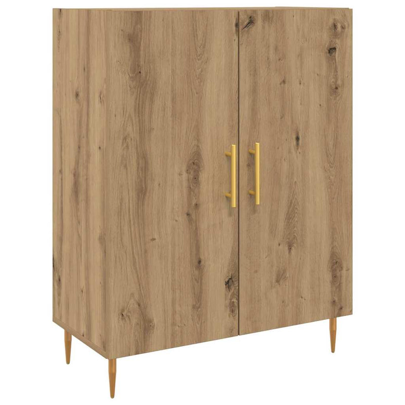 vidaXL Magasfiú kézműves tölgy 69.5 x 34 x 180 cm Faanyag