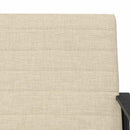 vidaXL karosszék Krém 59 x 75 x 78 cm szövet