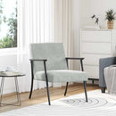 vidaXL karosszék Világosszürke 59 x 75 x 78 cm Bársony