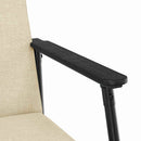 vidaXL karosszék Krém 59 x 75 x 78 cm szövet