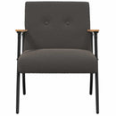 vidaXL karosszék Sötétszürke 59 x 75 x 78 cm