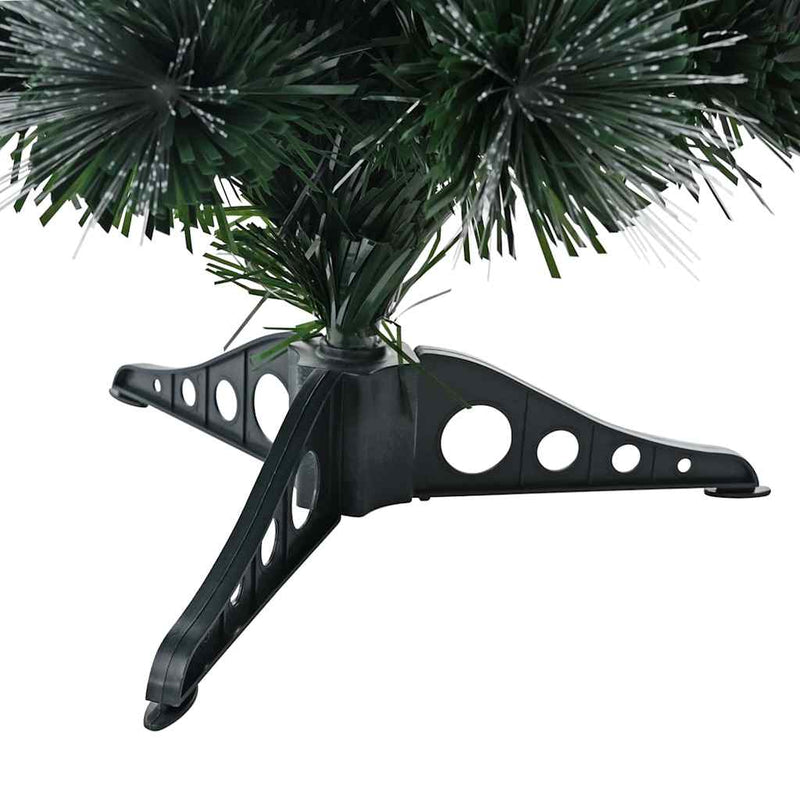 vidaXL Mű karácsonyfa dekoratív vonós lámpákkal Zöld 64 cm PVC