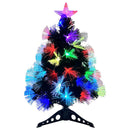 vidaXL Mű karácsonyfa dekoratív vonós lámpákkal Zöld 64 cm PVC