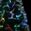 vidaXL Mű karácsonyfa dekoratív vonós lámpákkal Zöld 210 cm PVC