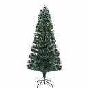 vidaXL Mű karácsonyfa 300 LED-del állvánnyal Zöld 240 cm PVC