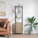 vidaXL Könyvespolc Sonoma tölgy 40 x 24 x 161 cm Faanyag