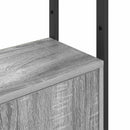 vidaXL Könyvespolc Szürke Sonoma 40 x 24 x 161 cm Faanyag