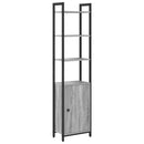 vidaXL Könyvespolc Szürke Sonoma 40 x 24 x 161 cm Faanyag