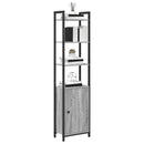 vidaXL Könyvespolc Szürke Sonoma 40 x 24 x 161 cm Faanyag