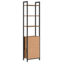 vidaXL Könyvespolc Öreg fa 40 x 24 x 161 cm Faanyag