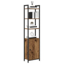 vidaXL Könyvespolc Öreg fa 40 x 24 x 161 cm Faanyag