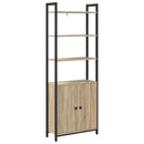 vidaXL Könyvespolc Sonoma tölgy 60 x 24 x 161 cm Faanyag