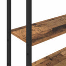 vidaXL Könyvespolc Öreg fa 60 x 24 x 161 cm Faanyag