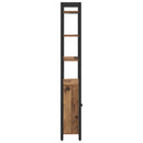 vidaXL Könyvespolc Öreg fa 60 x 24 x 161 cm Faanyag