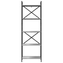 vidaXL Könyvespolc Szürke Sonoma 56 x 34 x 171 cm Faanyag