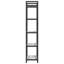 vidaXL Könyvespolc Szürke Sonoma 56 x 34 x 171 cm Faanyag